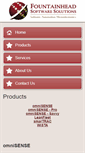 Mobile Screenshot of fountainhead-softwares.com